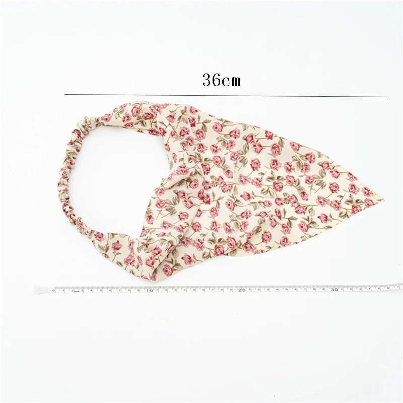 

Winter Triangle Turban Bandage Bandanas Floral Color New Headband For Women Elastic Fashion Hair Accessories Headwear Hair Bands