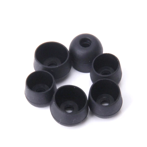 6 шт. противоскользящие ушные вкладыши сменные наконечники S M L w/2 наушники для