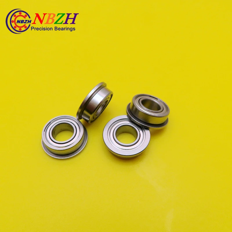 F687ZZ F687 ZZ 7x14x5 мм ABEC-5 фланцевый подшипник тонкие стенки глубокий шаровой мини