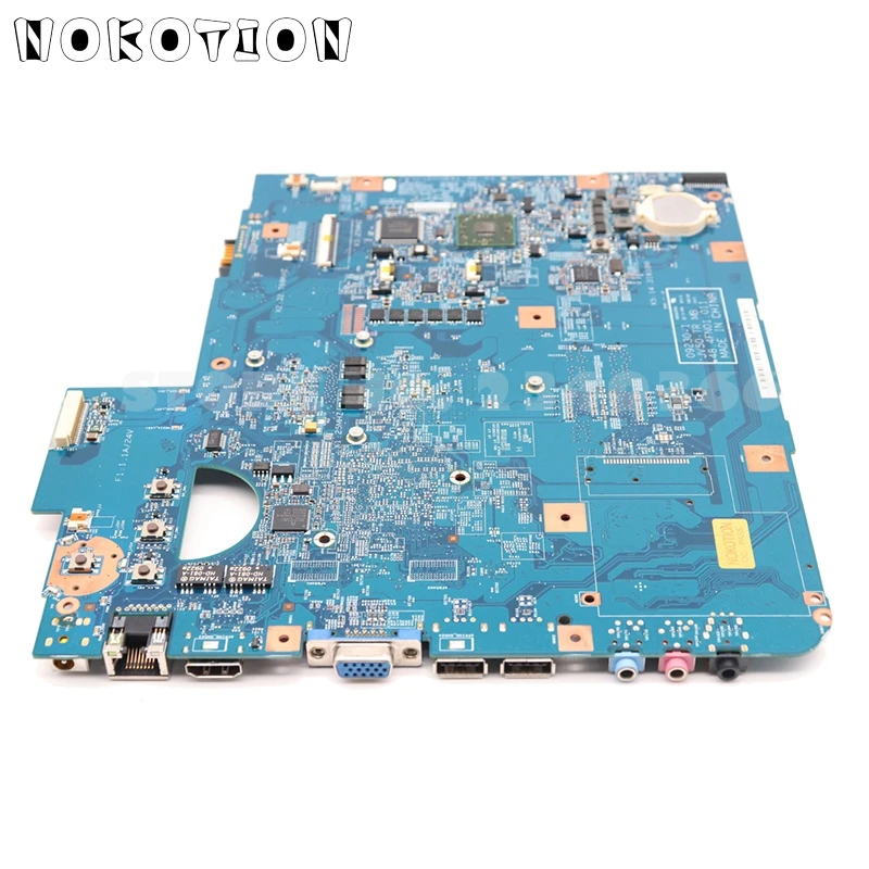 NOKOTION материнская плата для ноутбука acer aspire 5542 5542g основная плата MBPHA01001 48.4FN01.011 216-0752001 DDR2 Бесплатный процессор