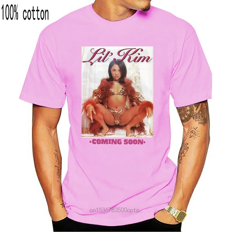 Новая рубашка Lil Kim Queen K MenT Размер S 2Xl|Мужские футболки| |