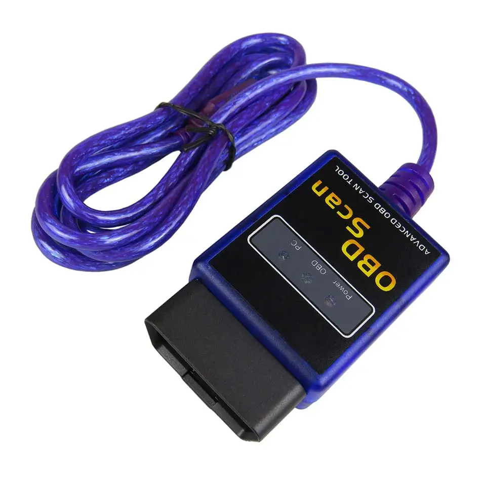 Vgate Obd2 сканер ELM327 USB V1.5 Автомобильный диагностический интерфейс Elm 327 в 1 5 OBDII OBD 2