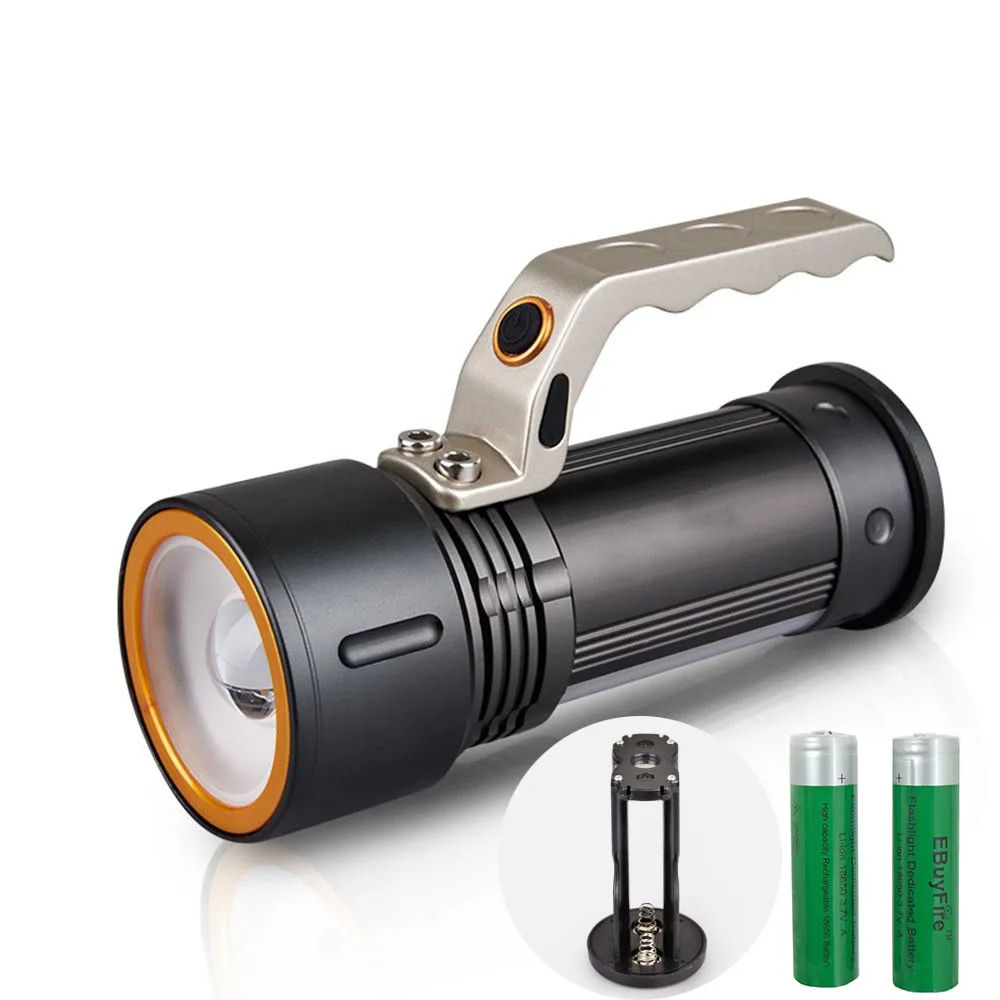 Hardlight водонепроницаемый масштабируемый Q5 LED Дальний 500 м 18650 аккумулятор зарядка