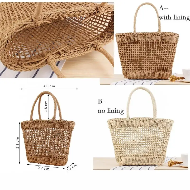 Круглая Соломенная пляжная сумка винтажная плетеная Наплечная Сумка ручной