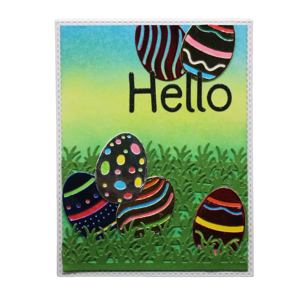 Пасхальное яйцо металлические режущие штампы Новые Креативные Формы инструмент