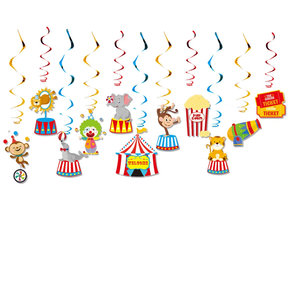 Baby Shower вечерние украшения карнавальный костюм мультфильм цирк животных фото