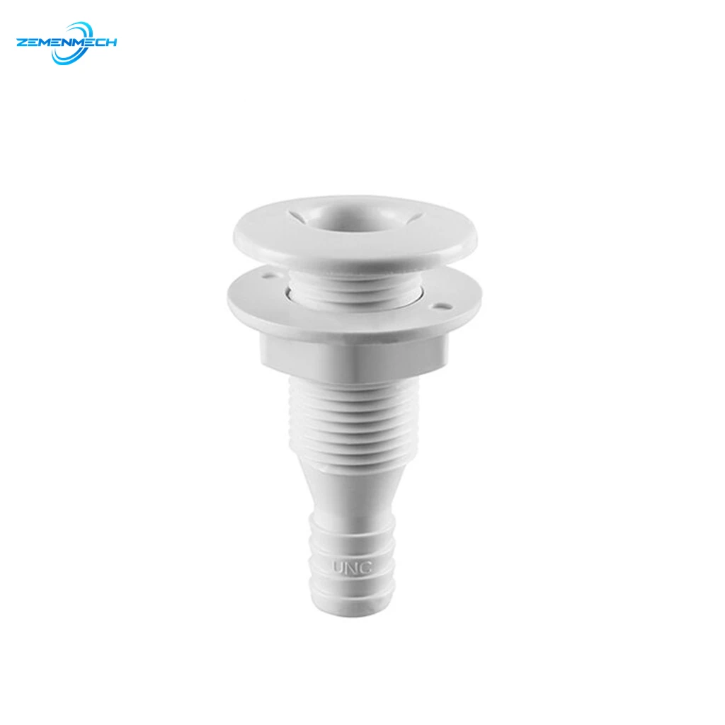 

2PCS Nylon Marine Drain Thru Hull Bilge Fitting For Bilge Pump Aerator Hose Of Boat Marine Yacht Sail RV Camper Truck Marine