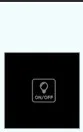 Wifi сенсорный светильник, значок, настенный переключатель, черная стеклянная панель, синий светодиодный, для ЕС и Великобритании, универсальный, умный дом, управление телефоном, 2 комплекта, 2 способа, реле
