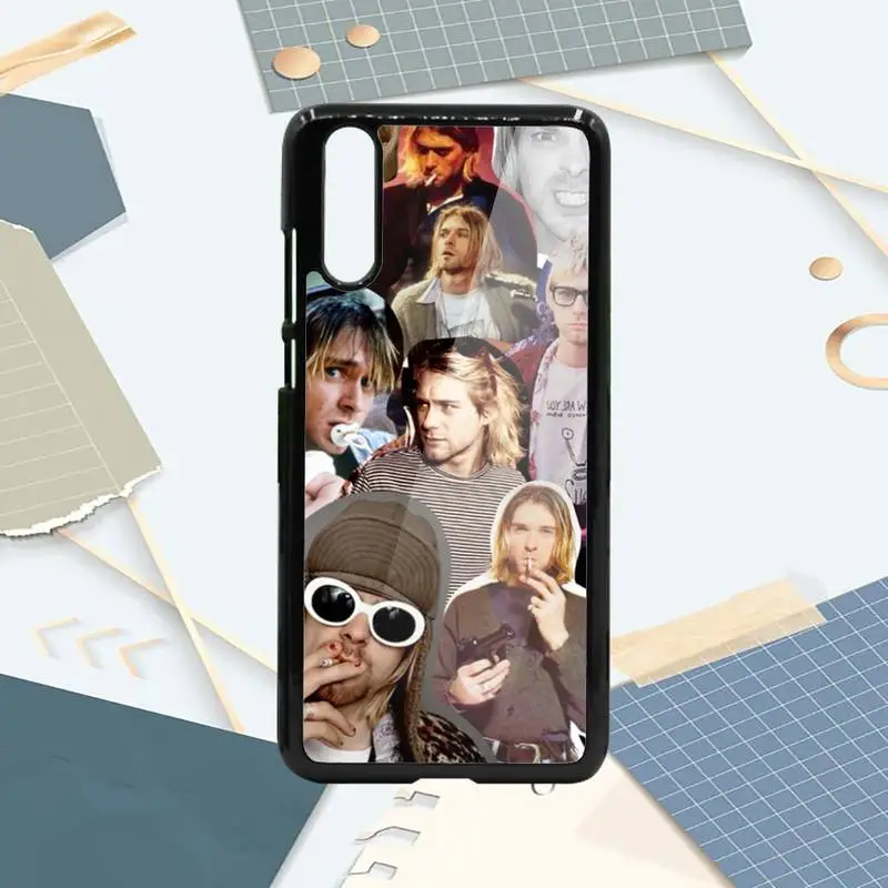 

Nirvana Kurt Cobain singer Phone Case PC For Samsung galaxy S note 8 9 20 10 e lite2019 plus pro ultra
