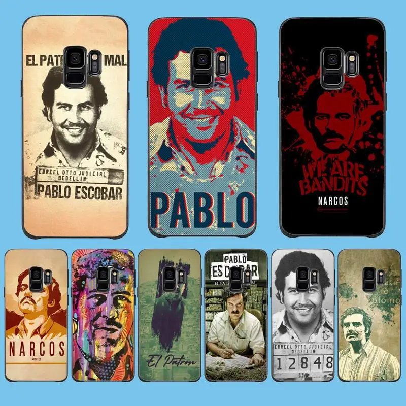 Милый чехол для телефона с Пабло Эскобаром Samsung Galaxy J200 J2 Prime Pro J6 2018 J250 J4 Plus J415 J5
