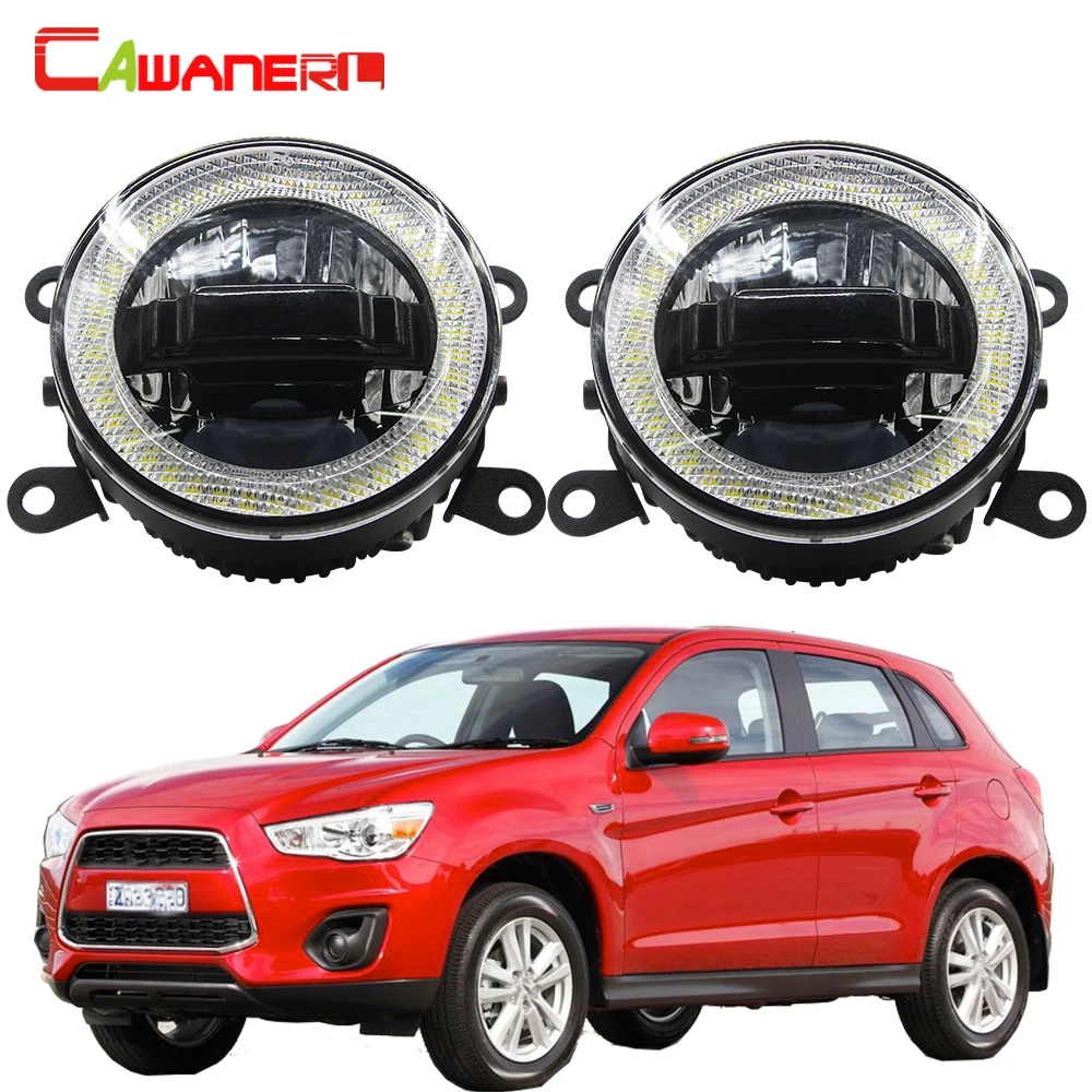 Cawanerl для Mitsubishi ASX 2013 2014 автомобиля 3000LM светодиодные противотуманные светильник