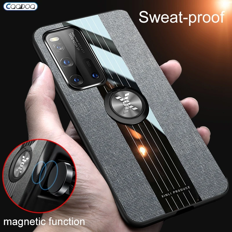 Автомобильный Магнитный чехол-держатель для Huawei P40 P30 P20 Mate 30 20 10 Pro Lite 20x8 9 тканевый