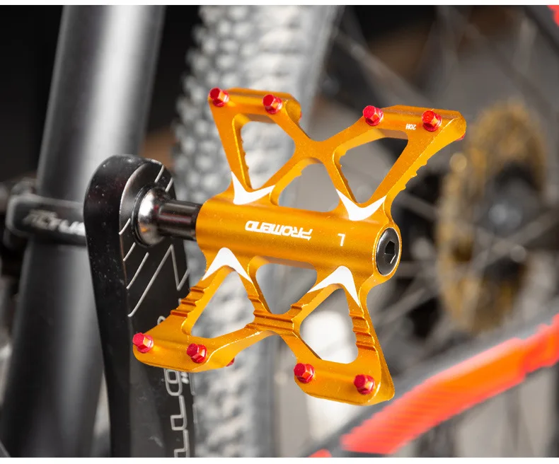 Велосипедная педаль 3 подшипника из алюминиевого сплава | Спорт и развлечения