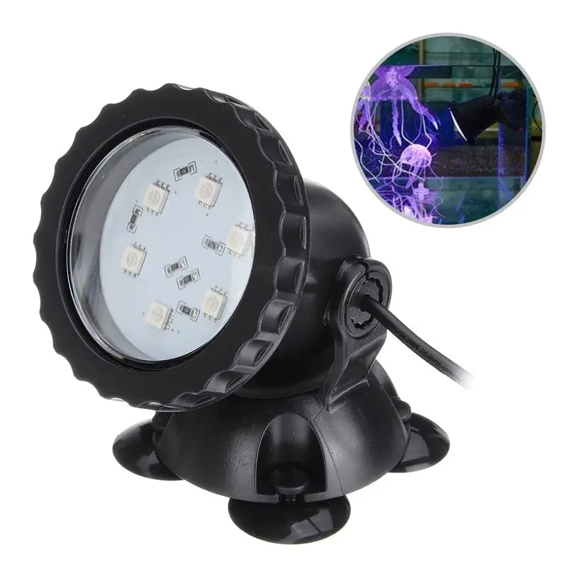 Горячая 1 комплект 4 света Водонепроницаемый 24 RGB светодиодный подводный источник света 16 цветов 4 режима для бассейна фонтаны пруд водный сад
