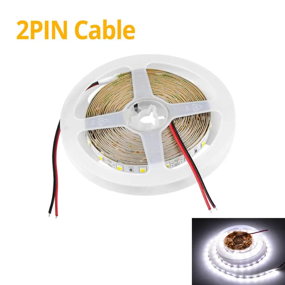 Светодиодные ленты 12V 4040 светодиодный индикатор SMD лента светодиодный свет полосы лампа «сделай сам» ТВ тыловая подсветка белый/теплый белый свет ярче, чем 2835 5050 - Испускаемый цвет: White