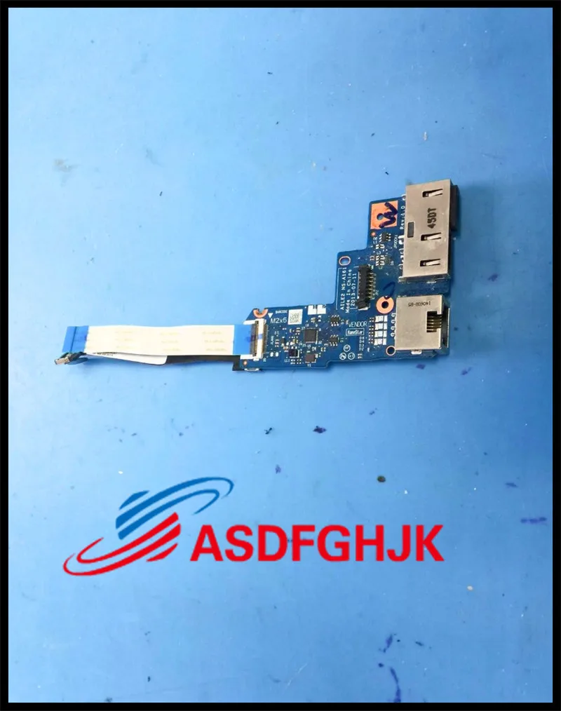 Для ноутбука Lenovo ThinkPad Edge E540 Ethernet DC Power Jack Board CMOS NS A046 AILE2 A161|Компьютерные кабели и