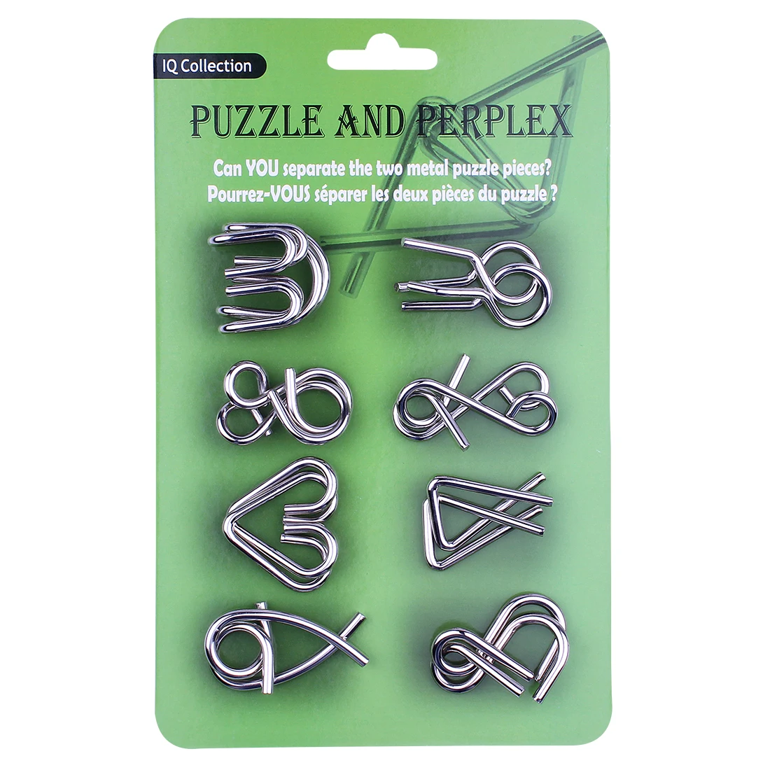 8 шт интеллектуальная Пряжка Китайская традиционная головоломка багенидер