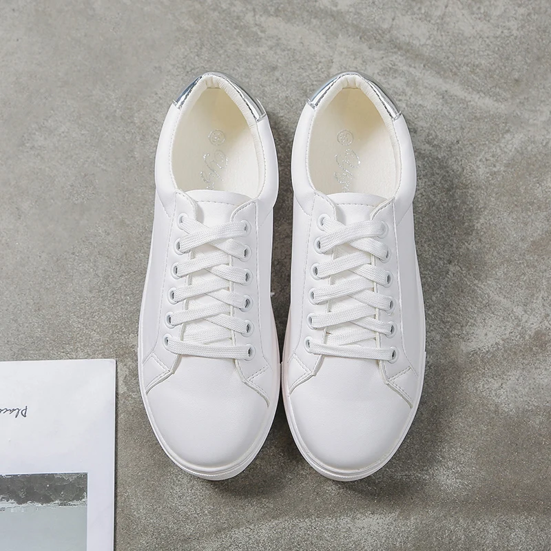 Женская обувь классические белые туфли Повседневная Тканевая женские в