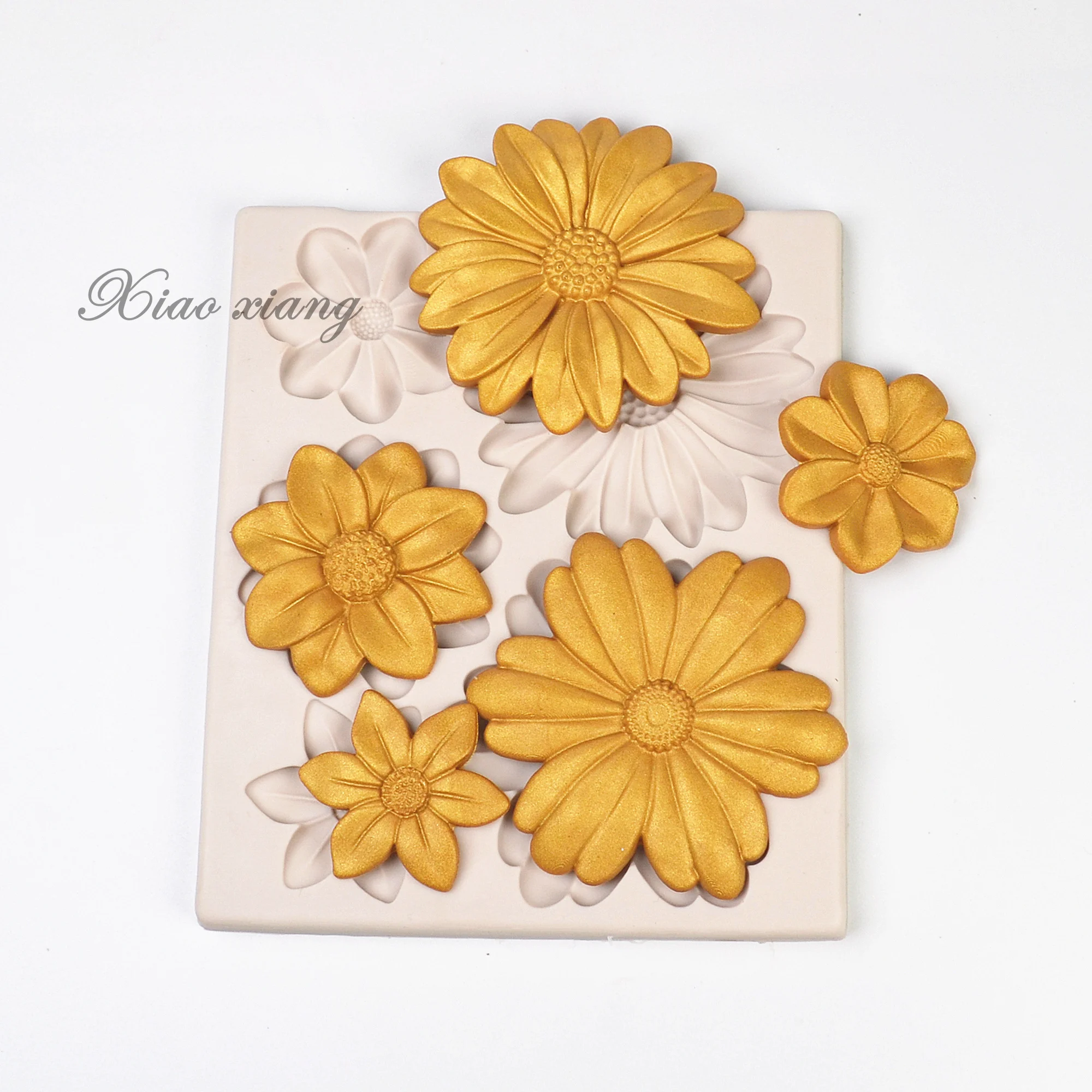 

Big Flowers Silicone Cake Mold Fondant Molds Cake Decorating Tools Chocolate Gumpaste Mold Fondant Tools Soap Mold M2150