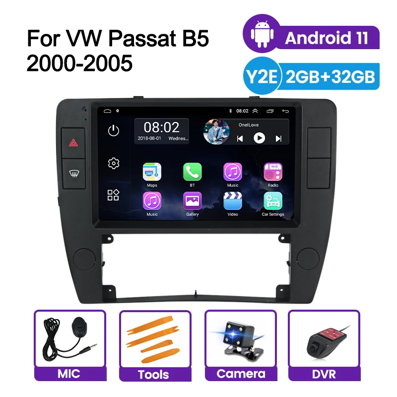 Автомагнитола с GPS Wi-Fi автомобильный мультимедийный плеер для VW Volkswagen Passat B5 2000-2005