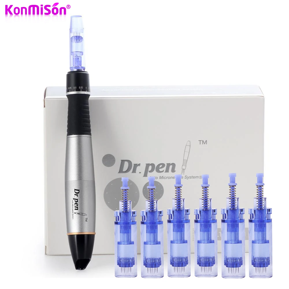 Dr Pen Ultima A1 Face Microneedling Cosmetic Needling Dermarolling System Mesotherapy Machine 6 level Speed Dr. Pen A1