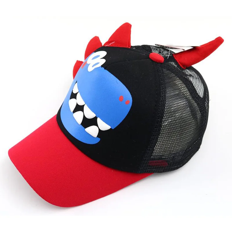 Doitbest 2020 Children Baseball Cap dinosaur cartoon summer Hip Hop kids Hats Boys Girls hat Caps snapback gorras | Аксессуары для