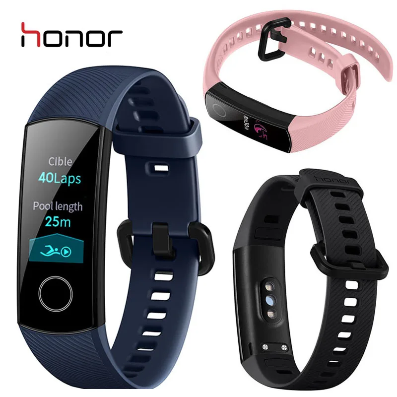 HUAWEI Honor Band 4 умный Браслет фитнес-браслет в режиме реального времени пульсометр научный монитор сна 5ATM плавание носимый стандарт