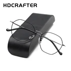 HDCRAFTER ультра светильник в виде многоугольника, Для мужчин Для женщин Для мужчин очков оптика, металлическая оправа, очки класса люкс с диоптриями оправа для очков при близорукости очки