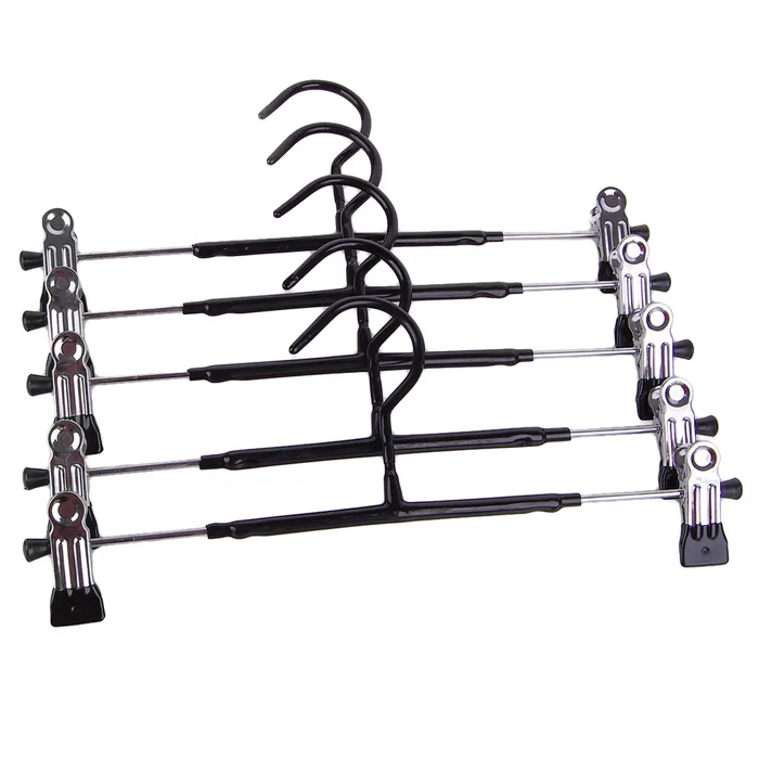 

10pcs Wardrobe Pants Rack With Clip Clothes Rack Pants Rack Pants Clip Household Pants Pants Hanging Pants Rack Pants Clip