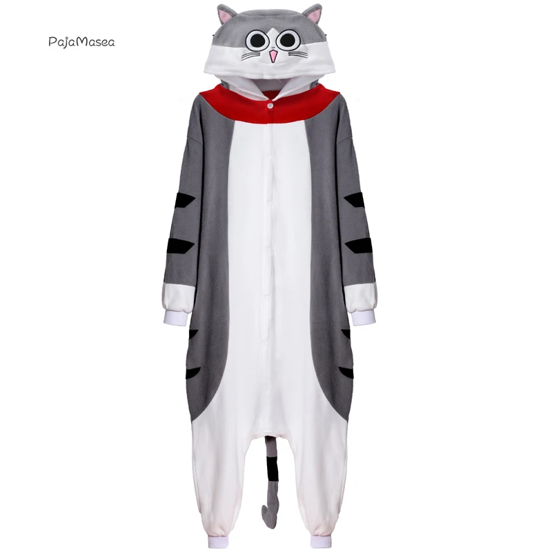 Пижама-комбинезон Детская с рисунком кошки и сыра |