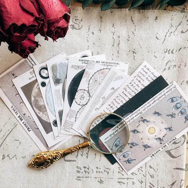 49 шт./пакет Винтаж старый Плакаты B калька Бумага пакет набор сделай сам для