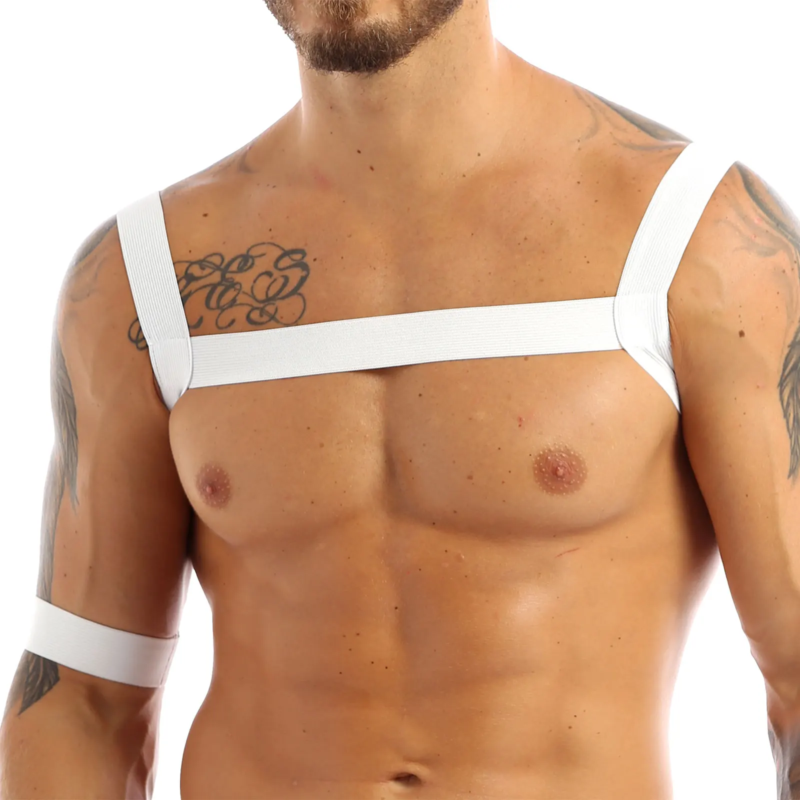 MSemis жгут Для мужчин бондаж выдалбливают s мужского белья плечевые ремни