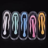 contact lens case clip stick tweezers remover contact lenses inserter contact lens wearing clip rod cosmetic eyes care tool kit