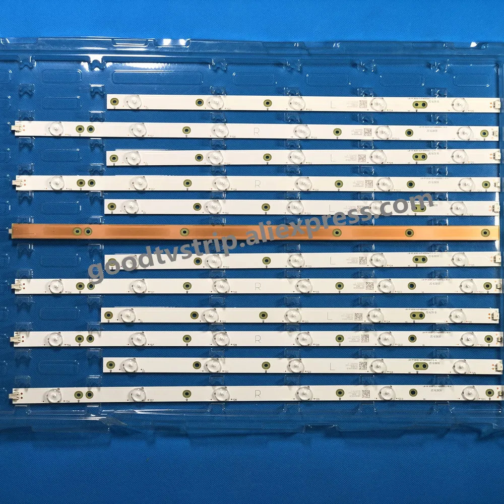 Светодиодная лента для подсветки AOC 50 &quotTV LE50D6660/80 TPT500J1-LE8 YX-50018014 LC-50LB261U 500TT26 500TT25