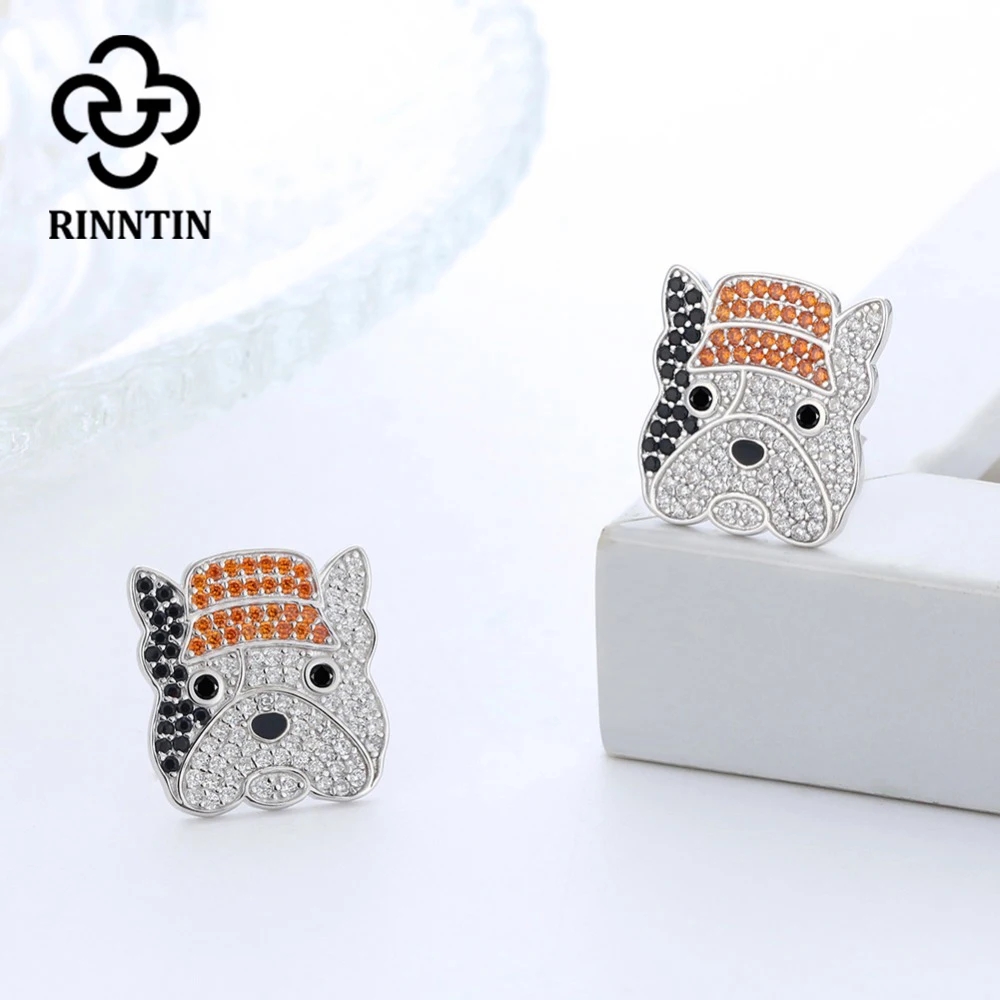 Rinntin 100% Стерлинговое Серебро 925 пробы ювелирные изделия французская шпилька в