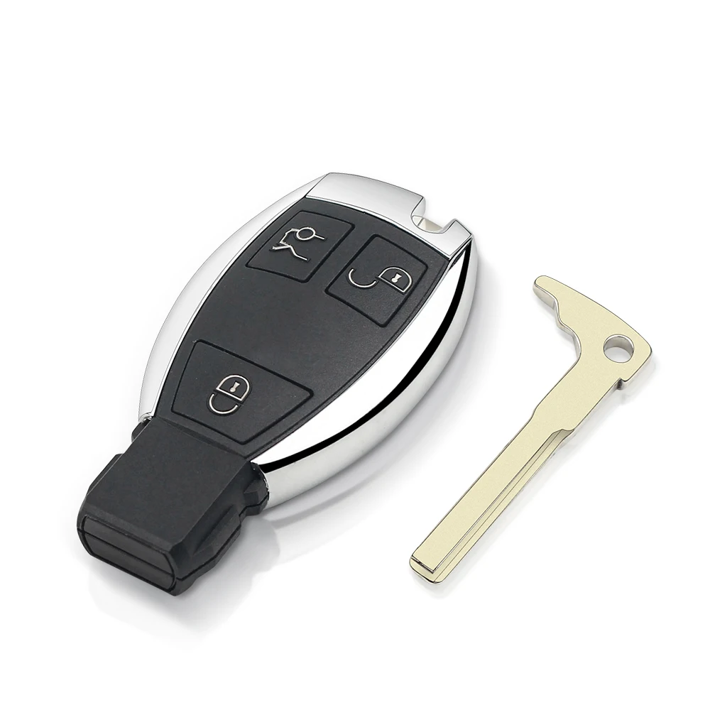 KEYYOU 3X пульт дистанционного управления 3 корпус для ключей на кнопке Mercedes Benz Smart Key