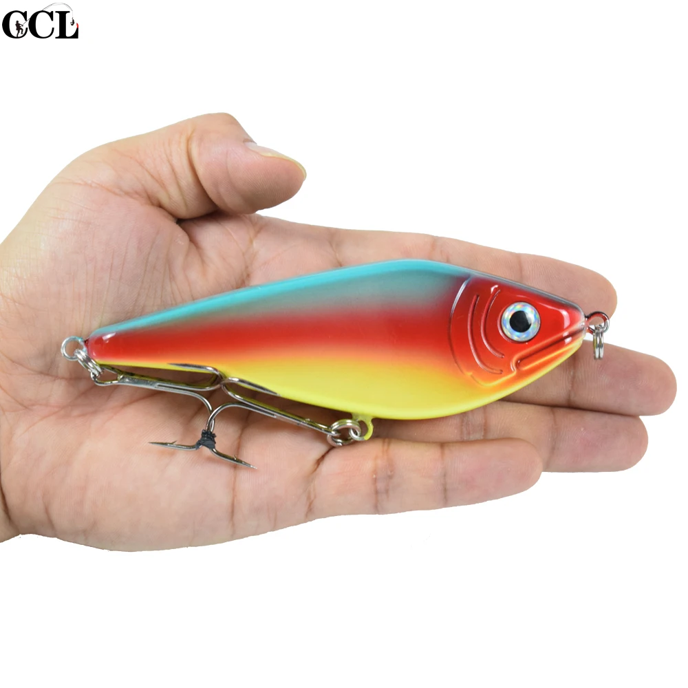 Медленно Тонущая приманка CCLTBA для щуки 120 мм 51 5 г жесткая рыболовная снасть