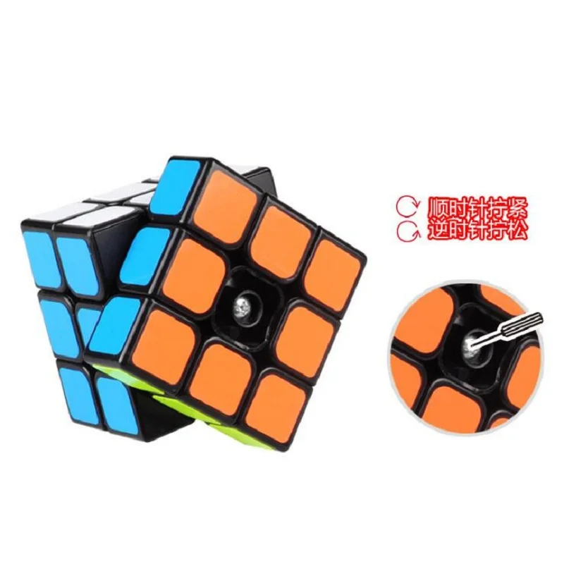 Qiyi Mofangge Yongshi W 3x3 сверкающий Stickerless Cube Cubo Magico Puzzle X'mast идея подарка | Игрушки и