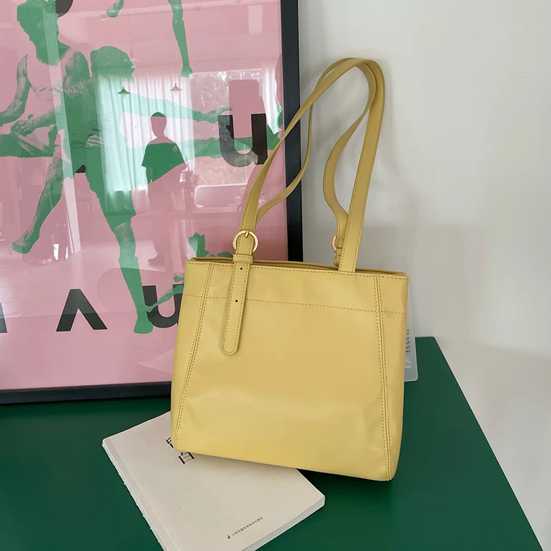 

Bags 2021 Women's Brand Large Capacity Female Travel Tote Bag Soft PU Leather Ladies Shoulder Underarm Bags Designer Handbags