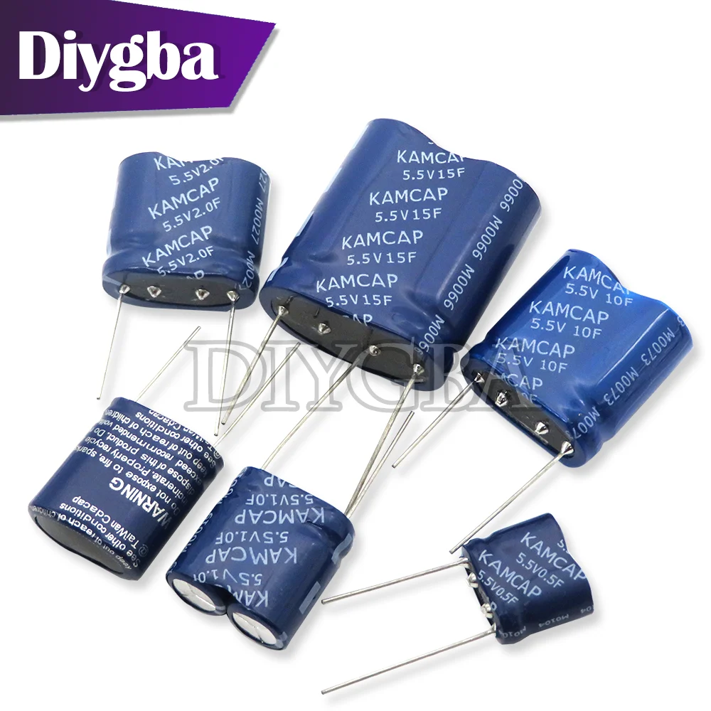 1PCS 5.5V Super capacitor square farad combination type 0.5F 1.0F 2.0F 2.5F 3.5F 4.0F 5.0F 7.5F 10F 15F 1F 2F 3F 4F - купить по