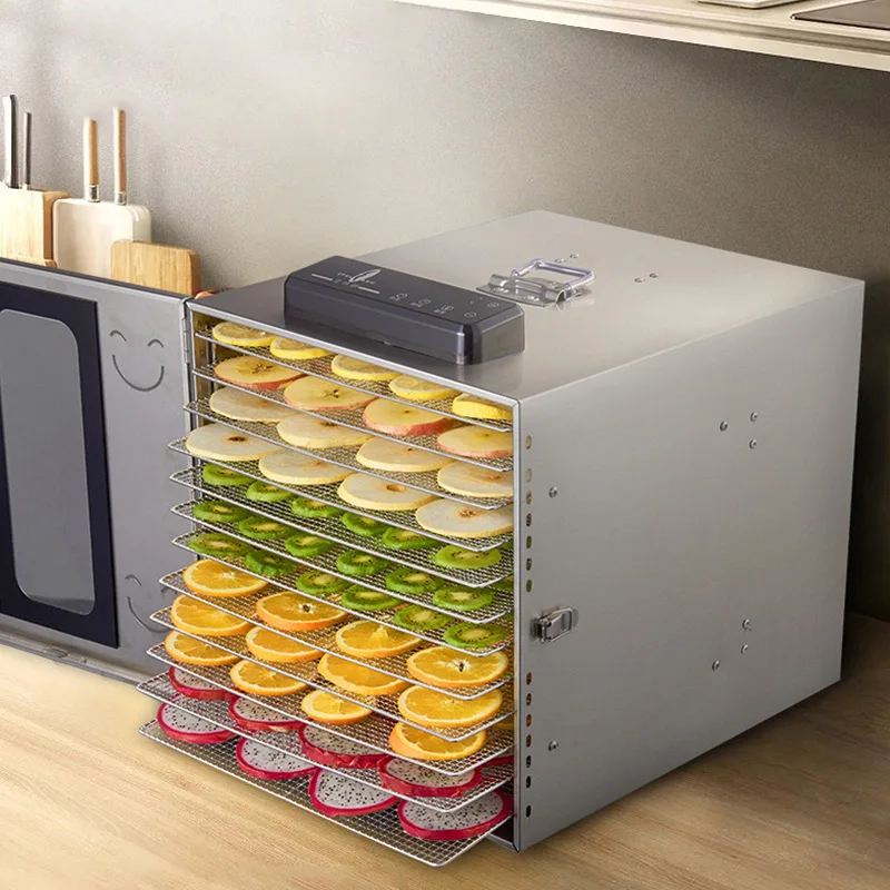 12 слойная Коммерческая сушилка для фруктов бытовой пищевой фруктовый Дегидратор
