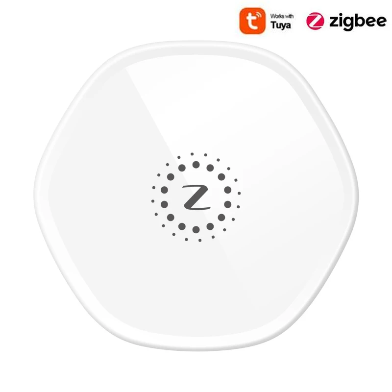 

Tuya ZigBee Smart Gateway Hub Smart Home Bridge Tuya Smart APP Wireless Remote Controller Works With Alexa Google Home