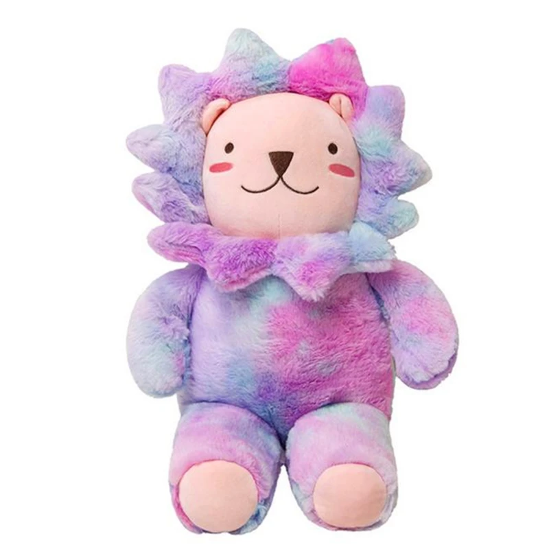 

19’’ Lovely Soft Plush Lion Cartoon Throw Pillow Room Office Decoration Stuffed Chair Cushion Toddler Children’s Present