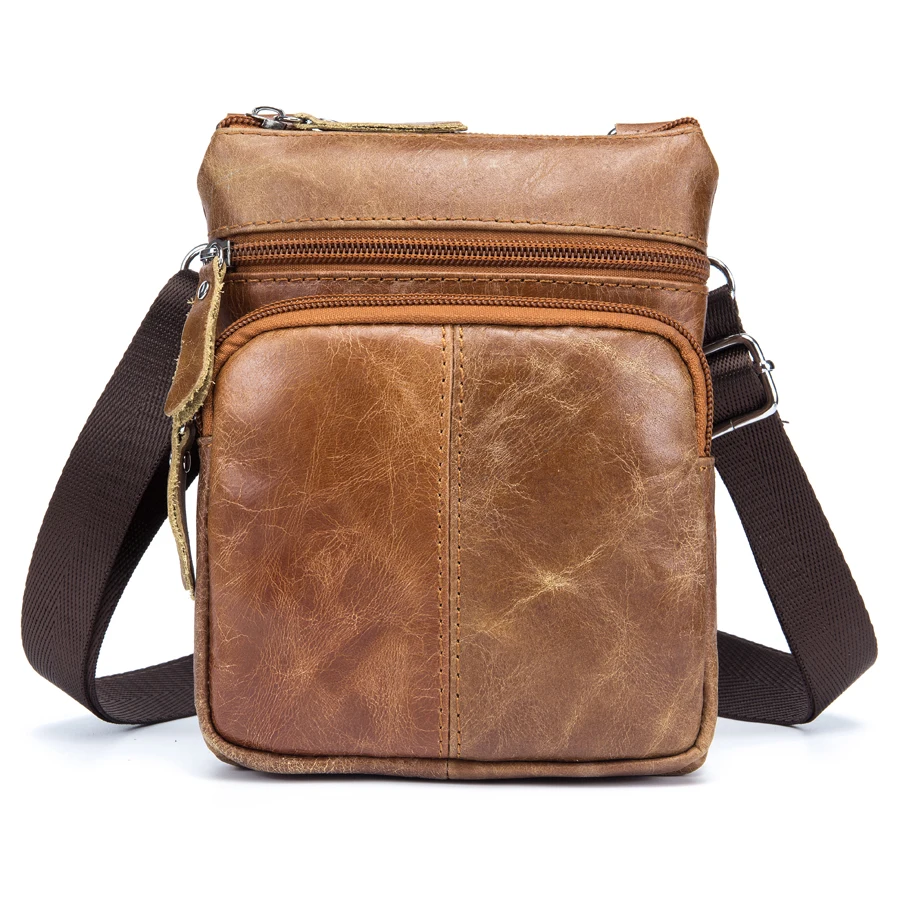 Мужская сумка мессенджер из натуральной кожи на плечо|brand crossbody|crossbody brandbag crossbody |
