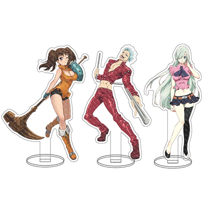 Брелок в стиле аниме Семь смертных грехов | Украшения и аксессуары