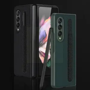 suitable for fold3 folding screen pen slot mobile phone all inclusive flip cover o4f7 free global shipping