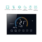 95-240 В WiFi смарт программируемый термостат 5 + 1 + 1 шесть периодов голосовое приложение управление ЖК-дисплей водаГазовый Котел Отопление терморегулятор