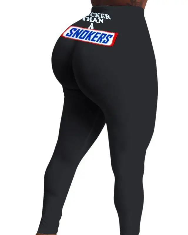 Buuuu 2020 пикантные колготки с высокой талией штаны принтом брюки для фитнеса цвет