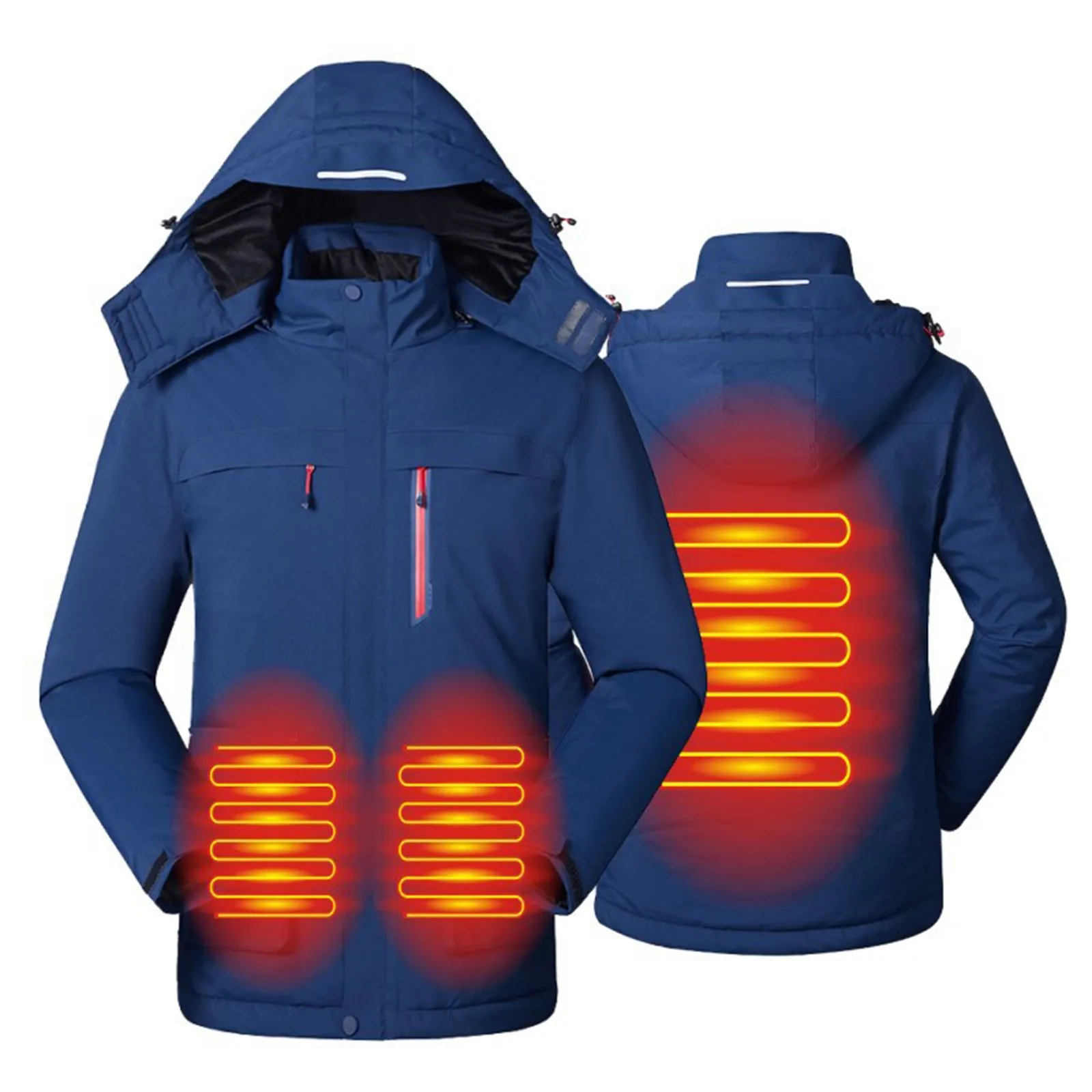 

Area Windproof And Heating Jackets Men USB Coat Heating Jackets And Charging Women Hiking 3 Warm Women's Coat Lightweight Coat