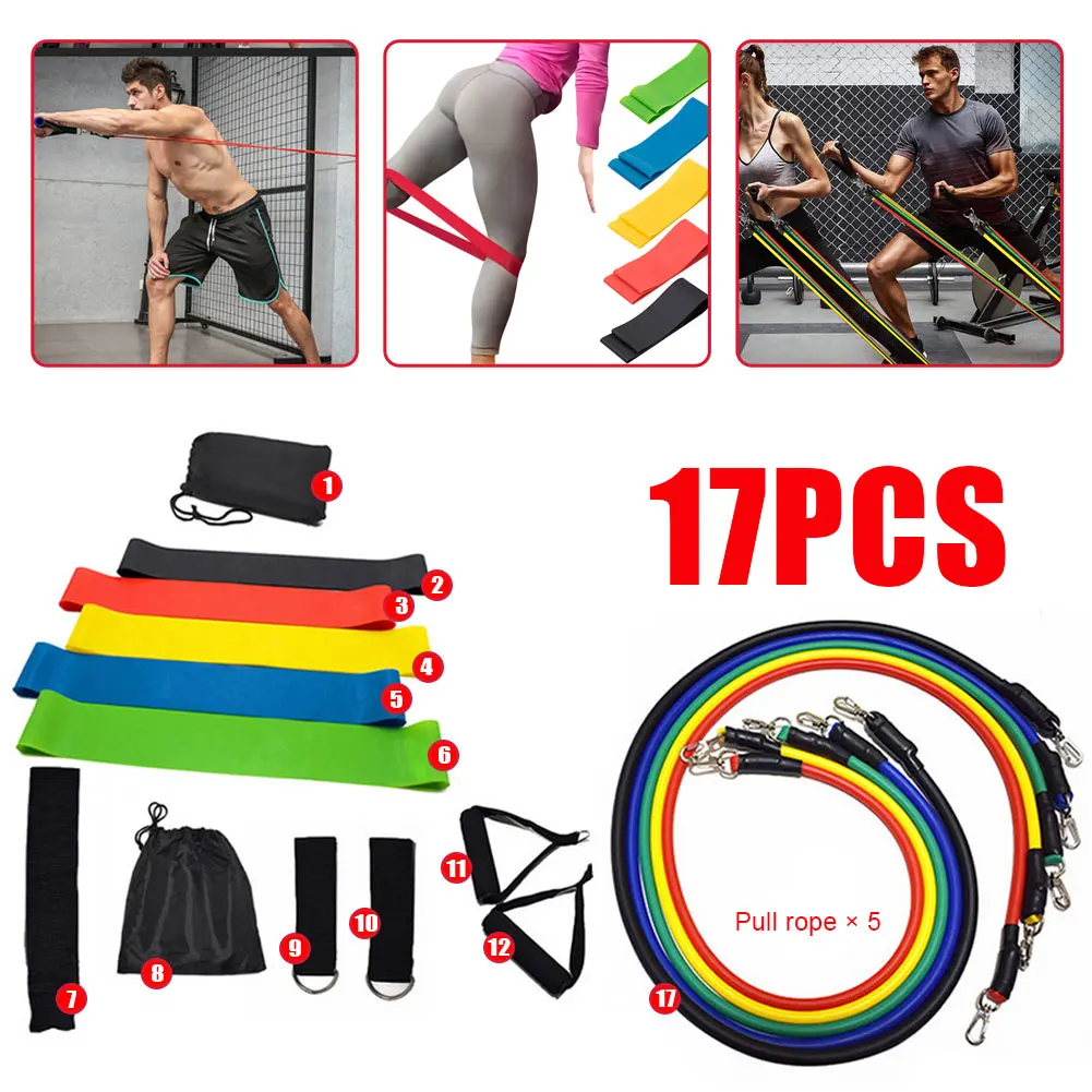

New Hot Fitness Resistance Bands - Resistance Band Handles Resistance Bands Workout, Exercise Resistance Band Set
